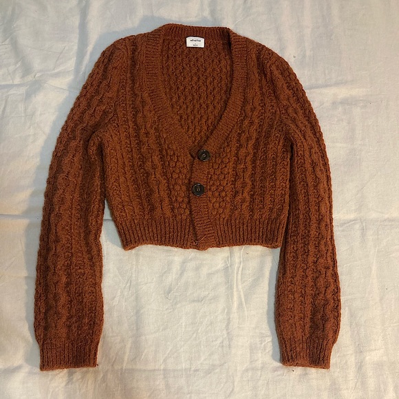 Wilfred Sweaters - Wilfred Free Alpaca Cardigan Rust